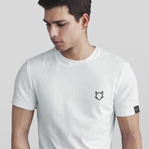 Camiseta PCM Line Blanco/Negro