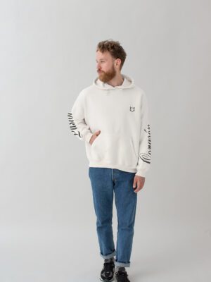 Sudadera PCM Blanco/Negro