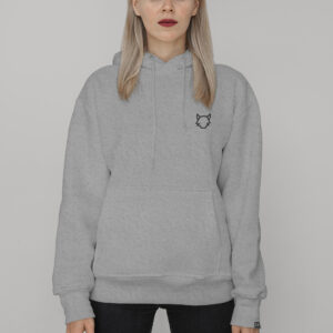 Polerón W Wolf Gris/Negro