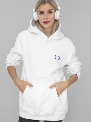 Sudadera W Wolf Blanco/Azul